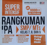 Image of Super Intensif Rangkuman IPA SMP/MTs