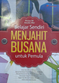 Image of Belajar Sendiri Menjahit Busana untuk Pemula