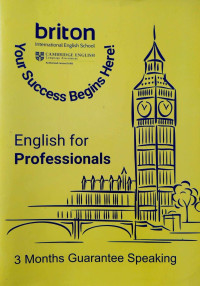 Image of English for Professionals: 3 Months Guarantee Speaking