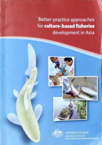 Image of Better-Practice Appraches for Culture-Based Fisheries Development in Asia