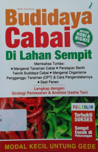 Image of Budidaya Cabai di Lahan Sempit