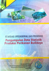 Image of Standar Operasional dan Prosedur Pengumpulan Data Statistik Produksi Perikanan Perikanan