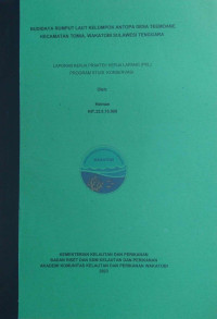 Image of Budidaya Rumput Laut Kelompok Antopa Desa Teemoane Kecamatan Tomia, Wakatobi Sulawesi Tenggara