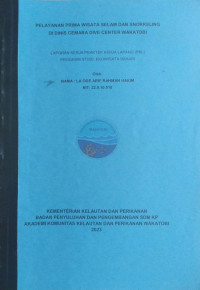 Image of Pelayanan Prima Wisata Selam dan Snorkling di Dinis Cemara Dive Center Wakatobi