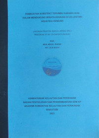 Image of Pembuatan Substrat Terumbu Karang Hias dalam Mendukung Wisata Edukasi di UD. Lesatari Aquatika Kendari