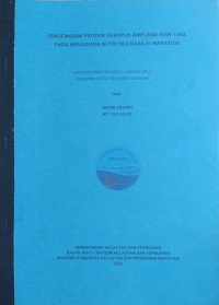 Image of Pengemasan Produk Kerupuk Amplang Ikan Tuna pada Wirausaha Nutri Sea-Rasa di Wakatobi